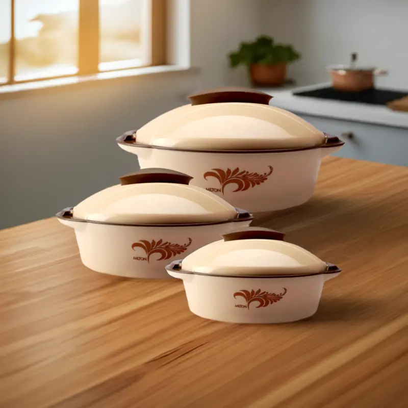 Crisp Deluxe Stainless Steel Casserole (Milton)