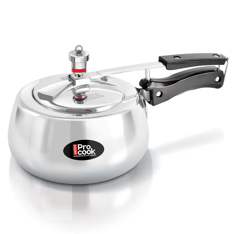 Wide Base Pressure Cooker Inner Lid Aluminium Non Induction (Milton Procook)