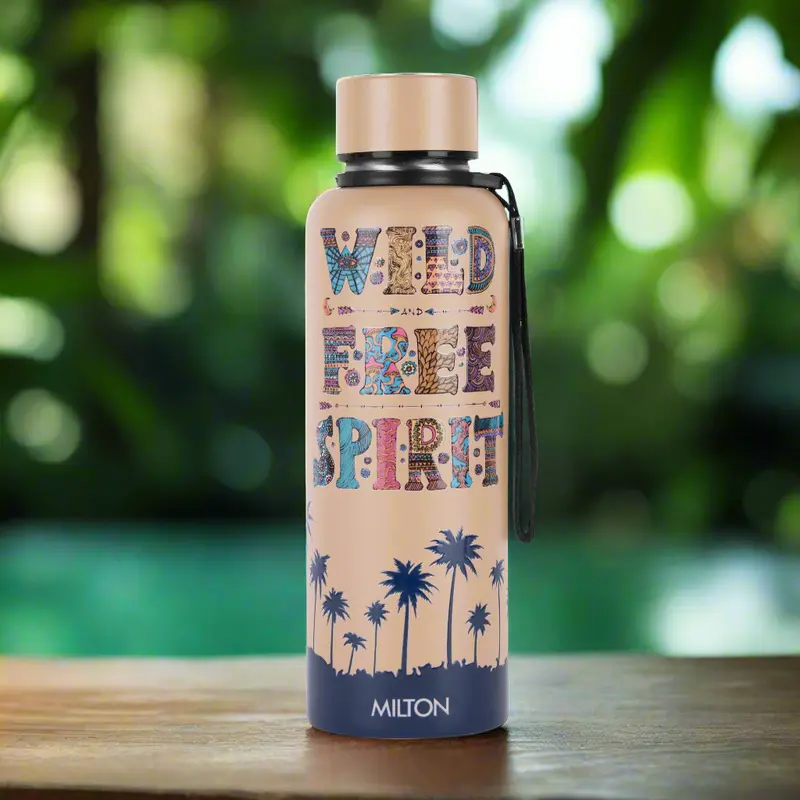 Wild Free Spirit 3D UV Printed Aura Thermosteel Bottle (Milton)