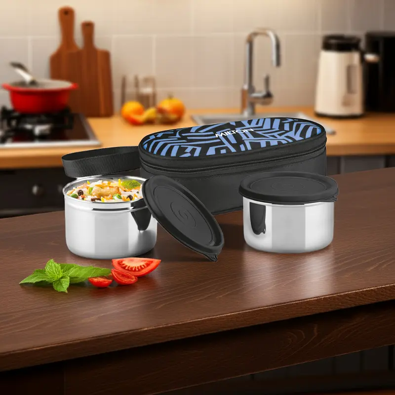 Plato Pack Big Flat Insulated Tiffin And Jacket (Milton)