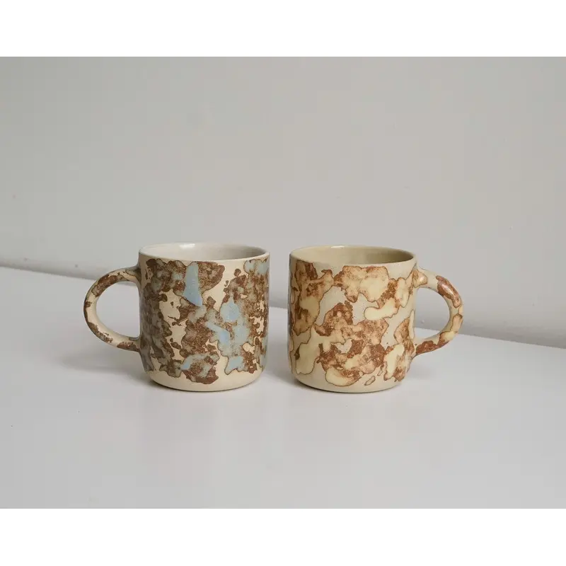 Buttered toast & Salt marsh mugs