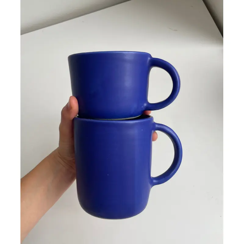 *Imperfect* Cobalt mugs