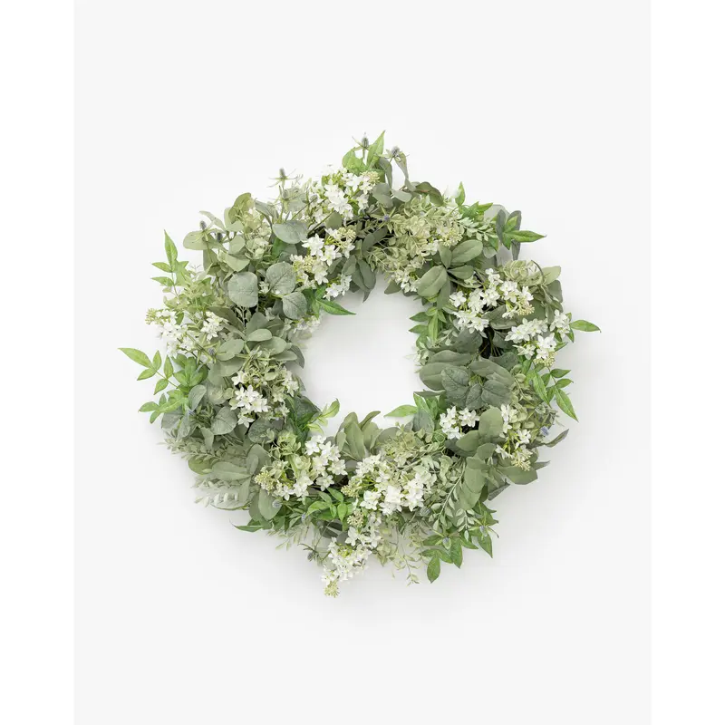 Orange Jasmine & Eucalyptus Wreath