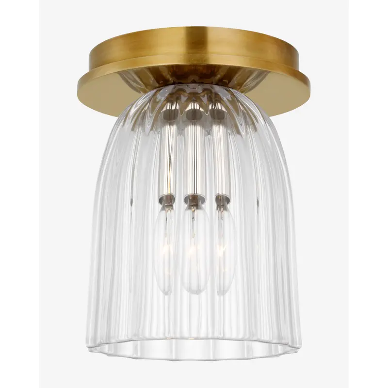 Asalea 5" Solitaire Flush Mount