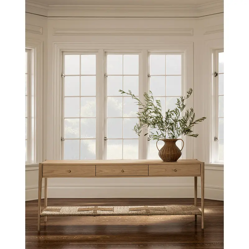 Dana White Oak Console