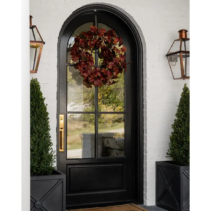 Faux Autumn Grapevine Wreath