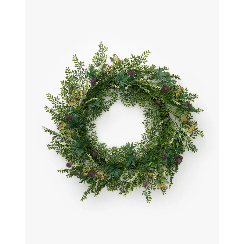 Faux Summerset Wreath