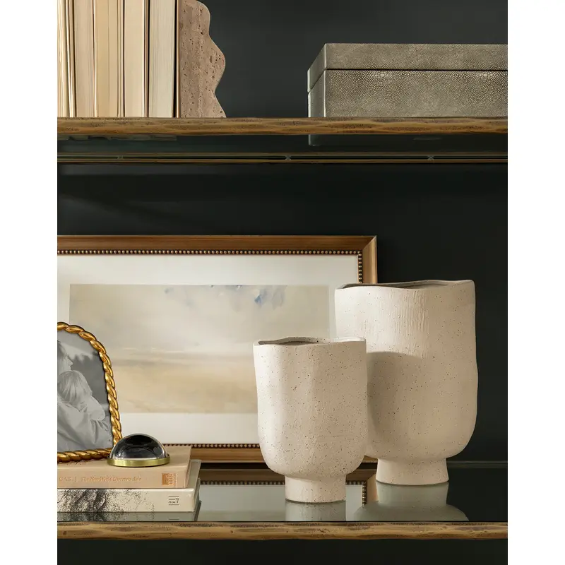 Gray Speckled Planter