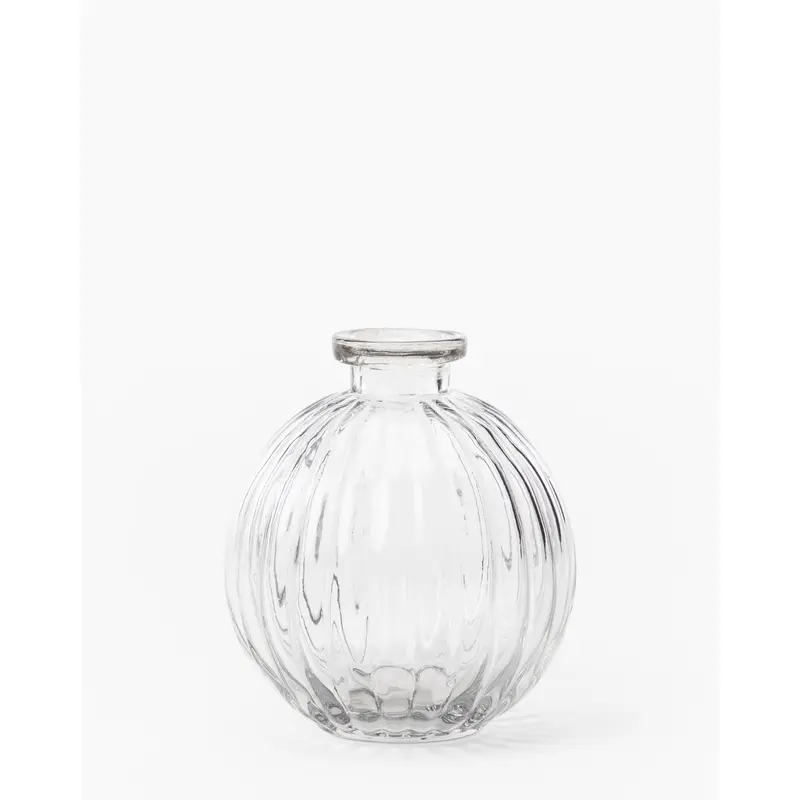 Verlice Glass Round Vase