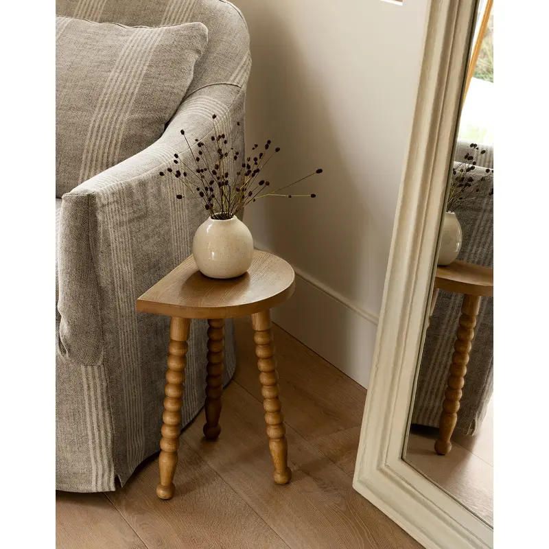 Alice Honey Wood Stool