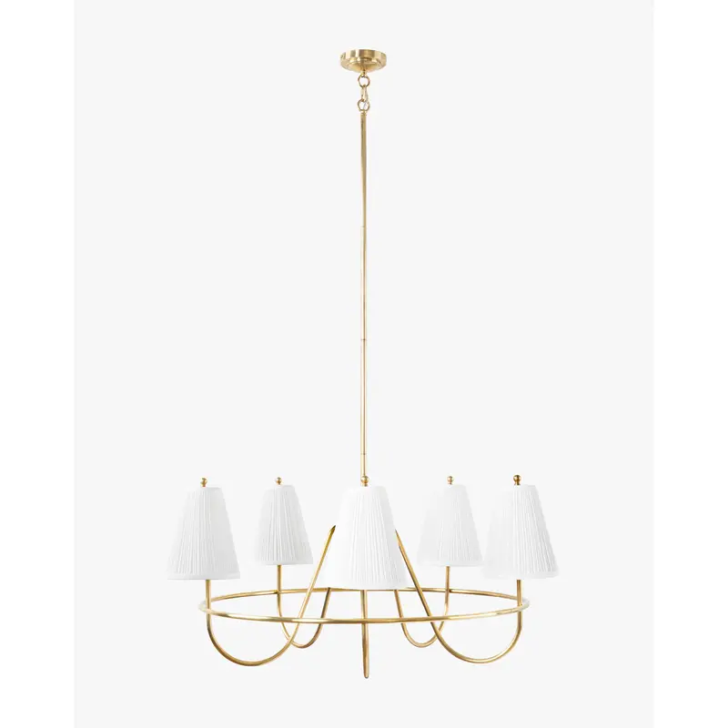 Georgiana Pleated Chandelier