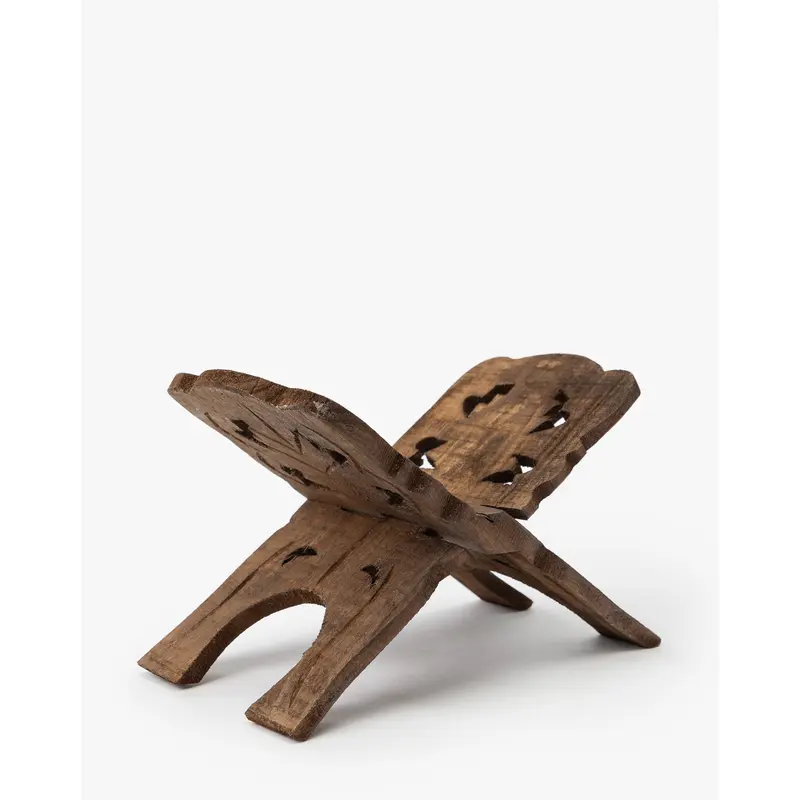 Reclaimed Wood Book Stand