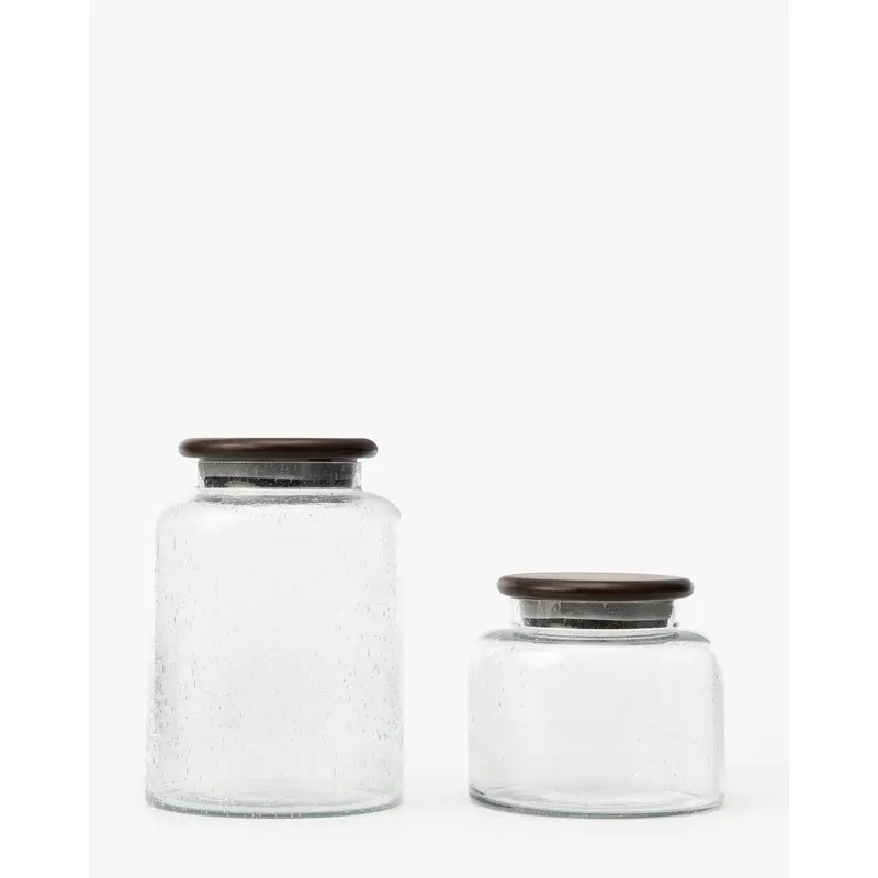 Seeded Glass Canister