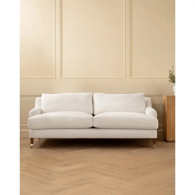 Lucille English Roll Arm Sofa 90.5"