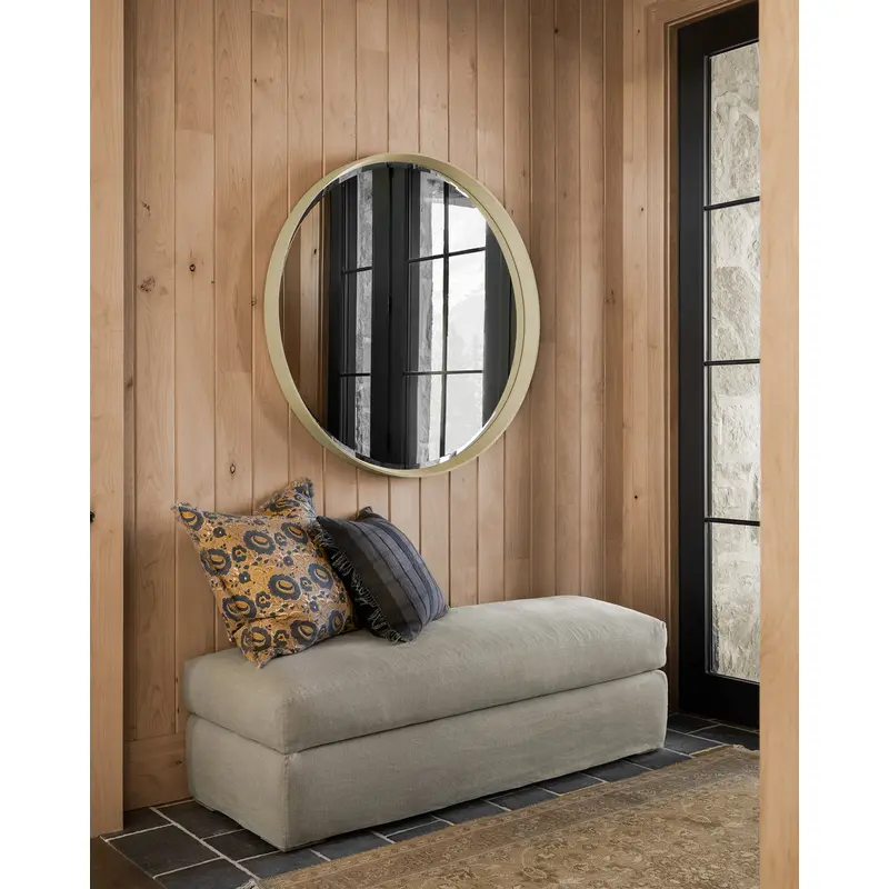 Macy Slipcover Ottoman