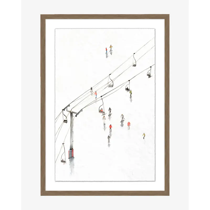 Snowy Ski Lift II