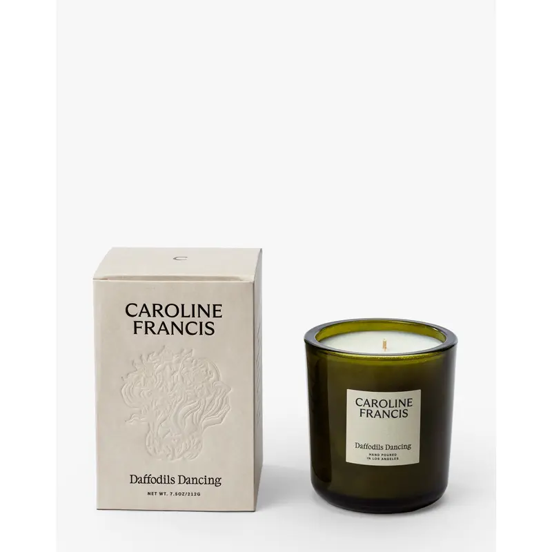 Daffodils Dancing Candle