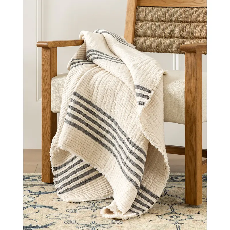 Anneliese Striped Throw