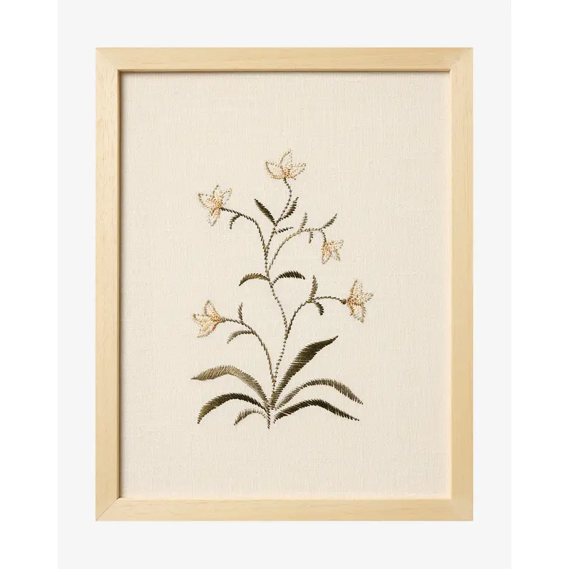 Embroidered Pixie Flowers