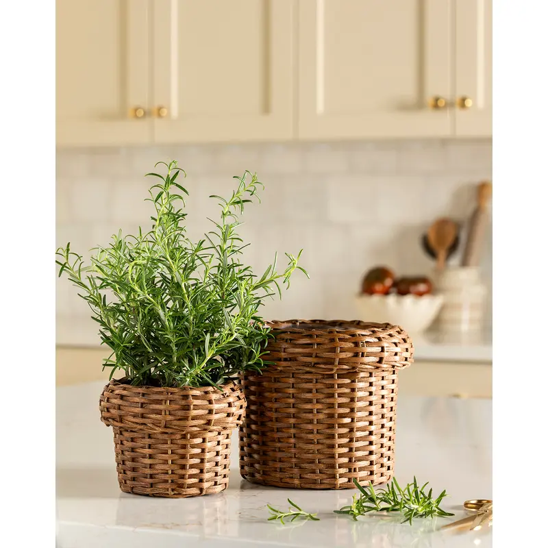 Huger Woven Planter