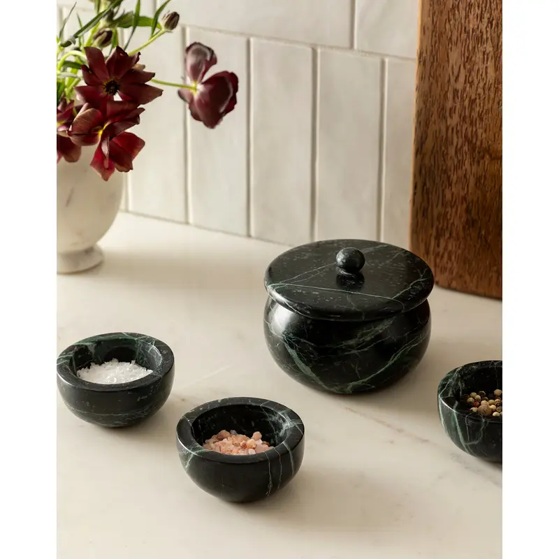 Laroche Marble Pinch Pots (Set of 3)