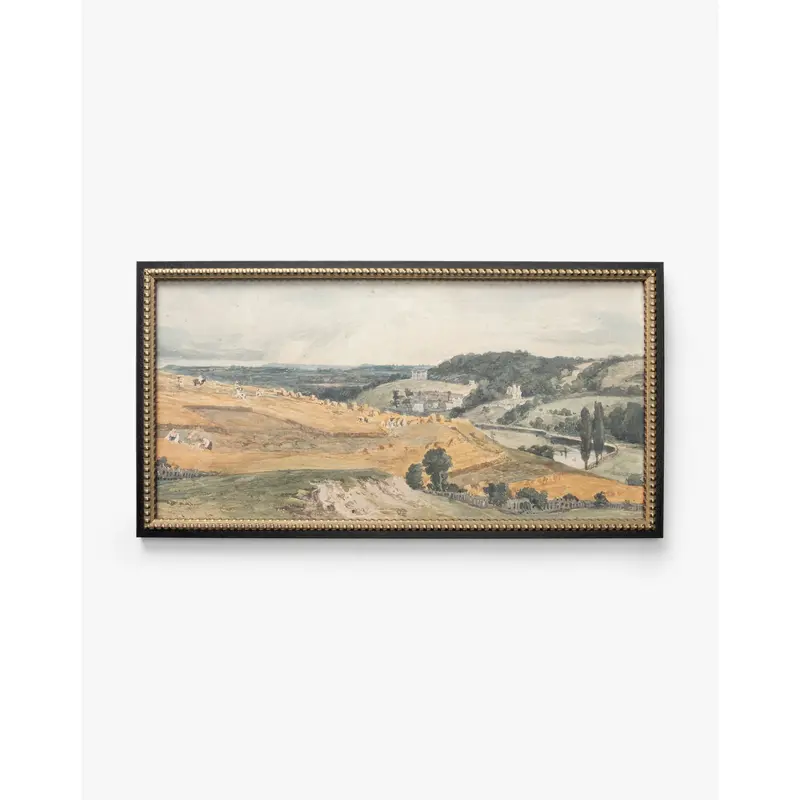 View of St Catherine's Hill Near Guildford By Charles Claude Pyne