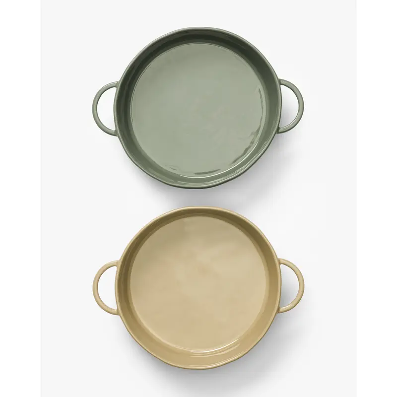 2 Quart Stoneware Baker (Set of 2)