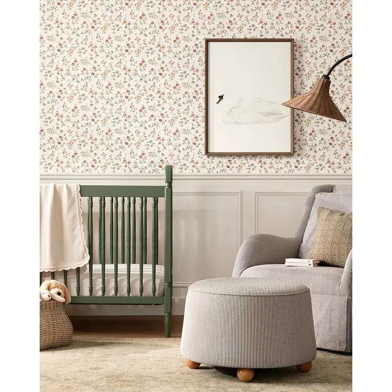 Kittredge Floral Wallpaper