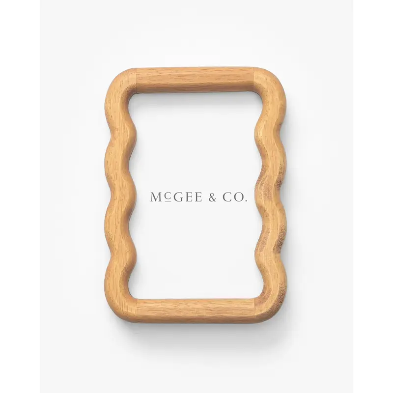 Scalloped Wood Frame