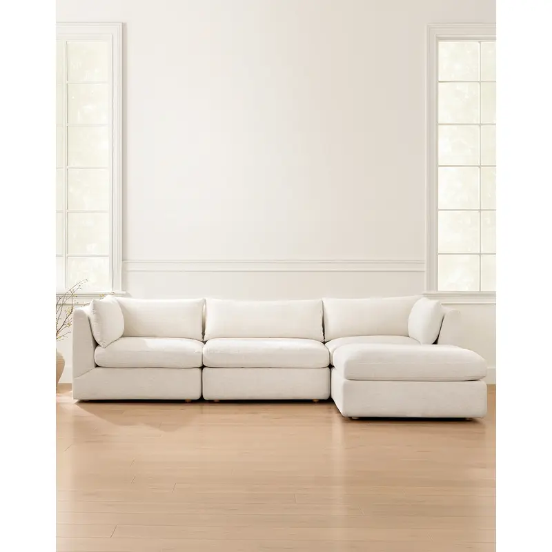 Vivienne Modular Sofa with Ottoman