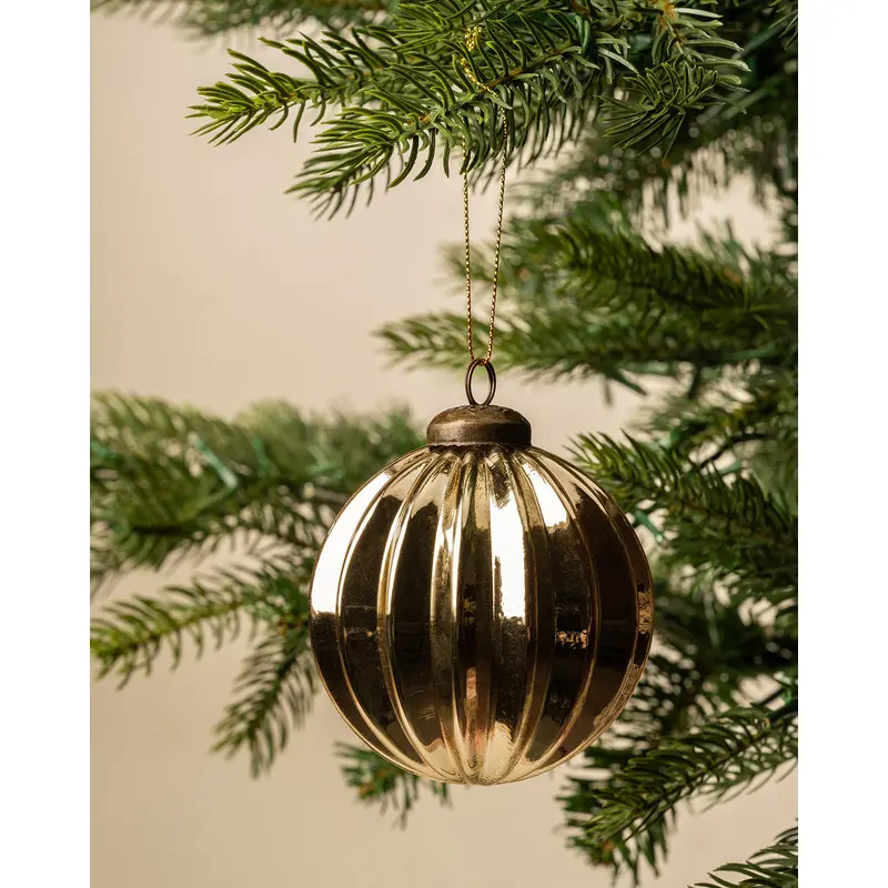 3" Gold Bauble