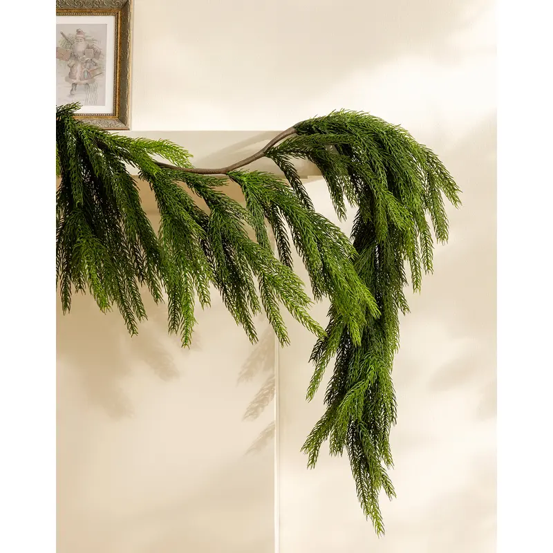 6' Norfolk Pine Faux Garland