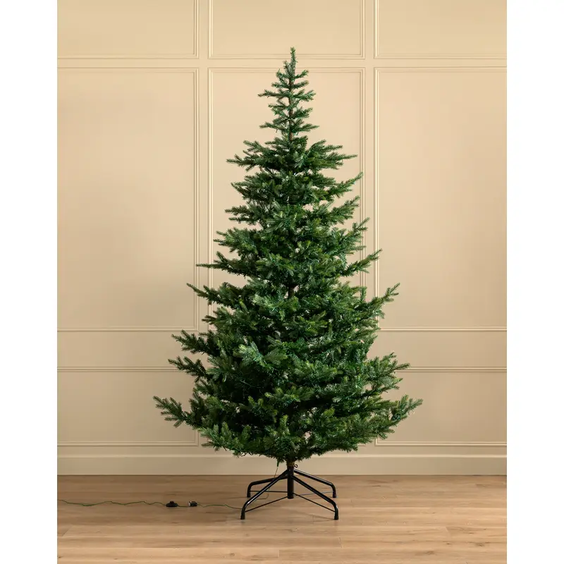 9' Norway Spruce Pre-Lit Faux Tree