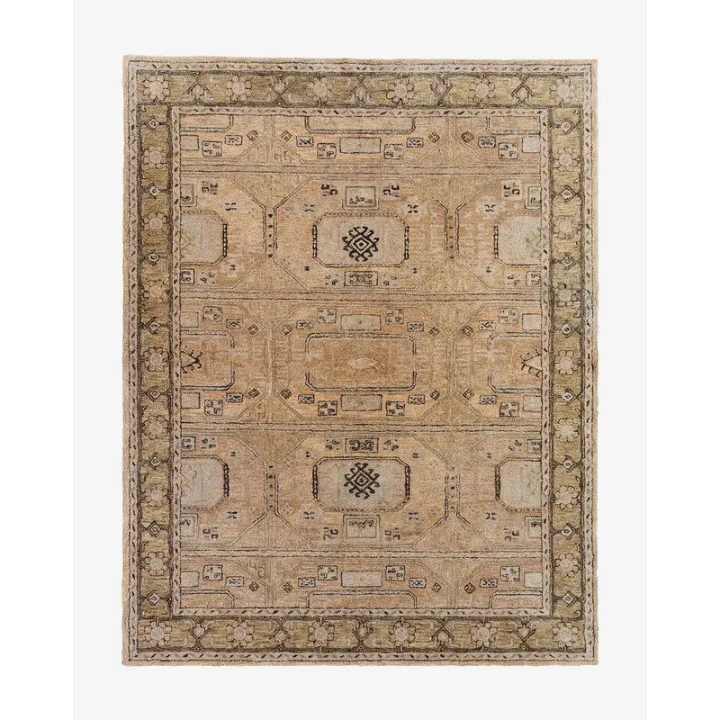 Ellington Fawn Hand-Tufted Wool Rug