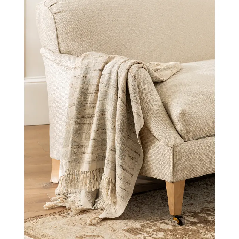 Theodora Block Stripe Throw