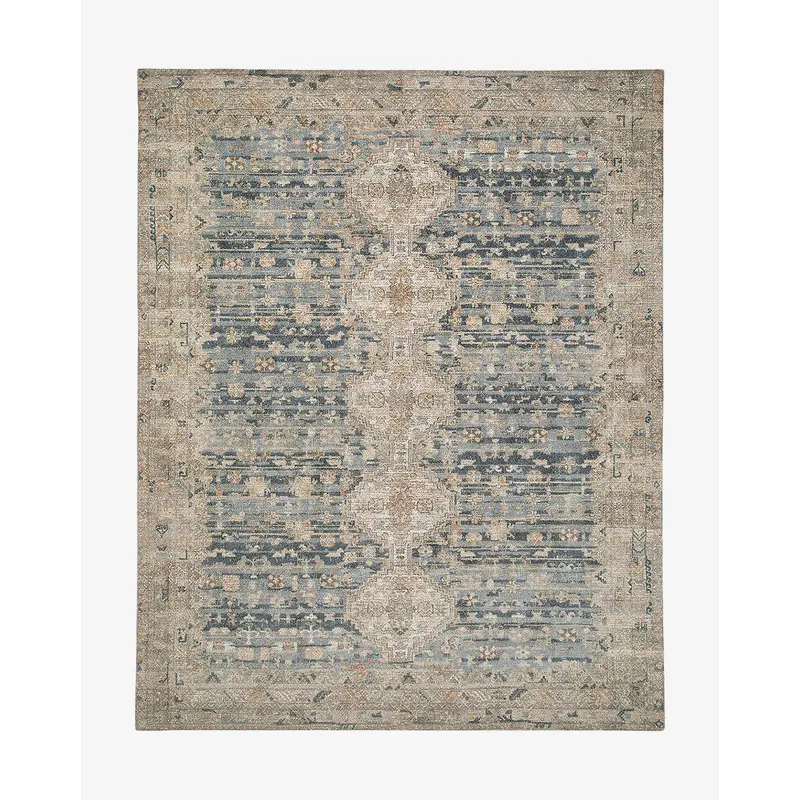 Wilshire Blue Hand-Tufted Wool Rug