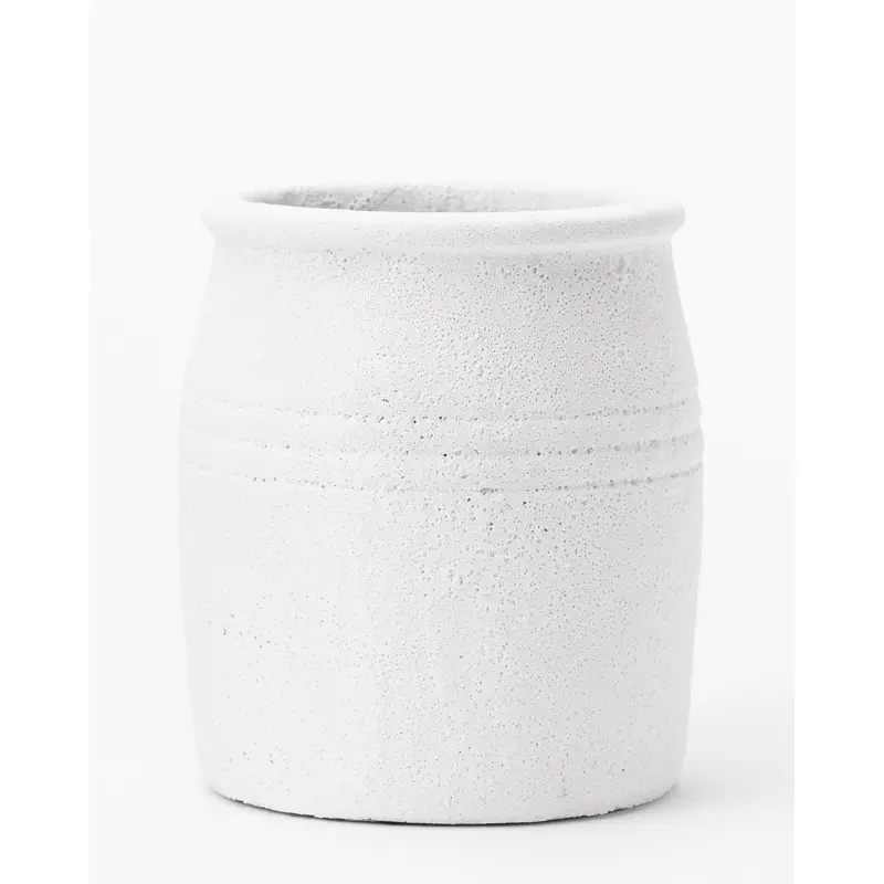 Distressed Chalk Glaze Crock