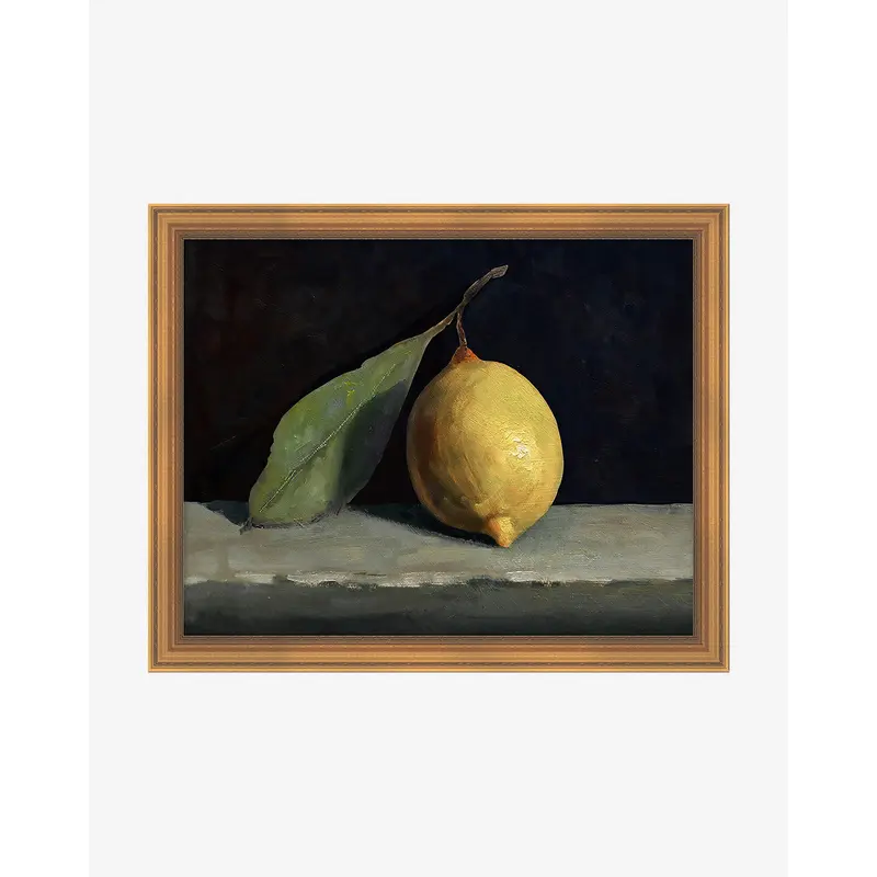 Still Life with Lemon