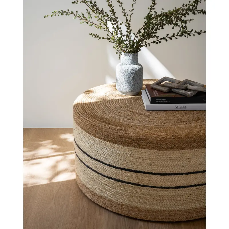 Brynlee Woven Ottoman