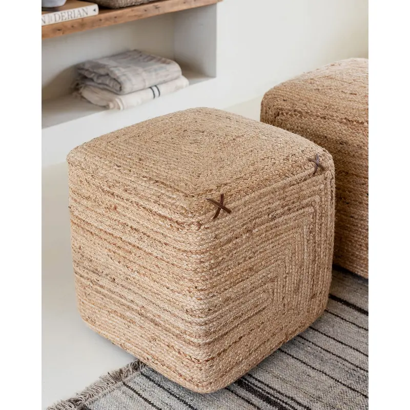 Kelvin Woven Ottoman