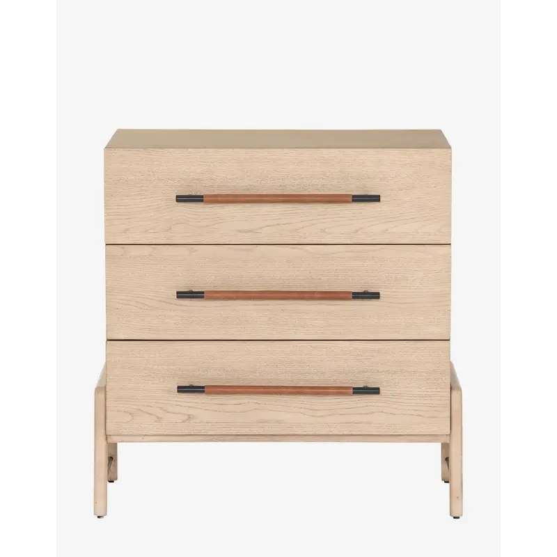 Ralston 3-Drawer Nightstand