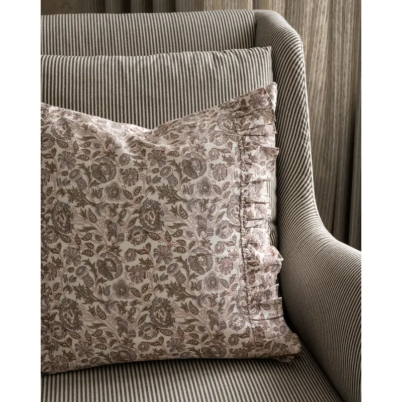 Clea Ruffle Pillow Cover