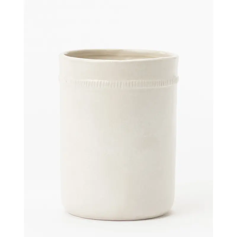 Dashed Ceramic Crock