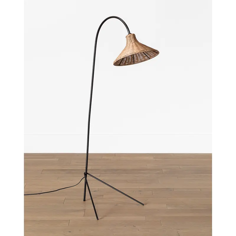 Johanson Woven Floor Lamp