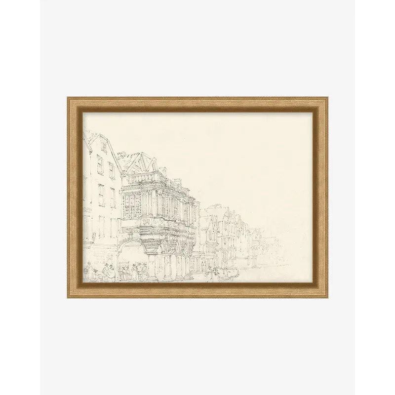 Sketched City Street