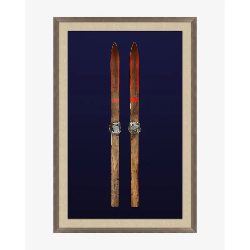 Antique Navy Skis I