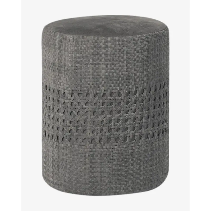 Longmont Suede Ottoman