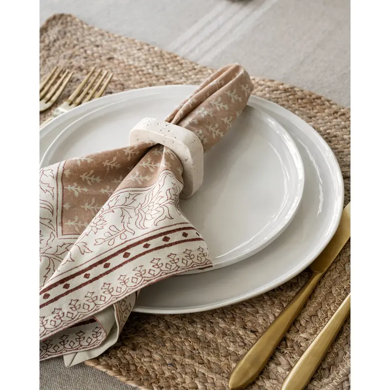Olena Block Print Napkins (Set of 4)