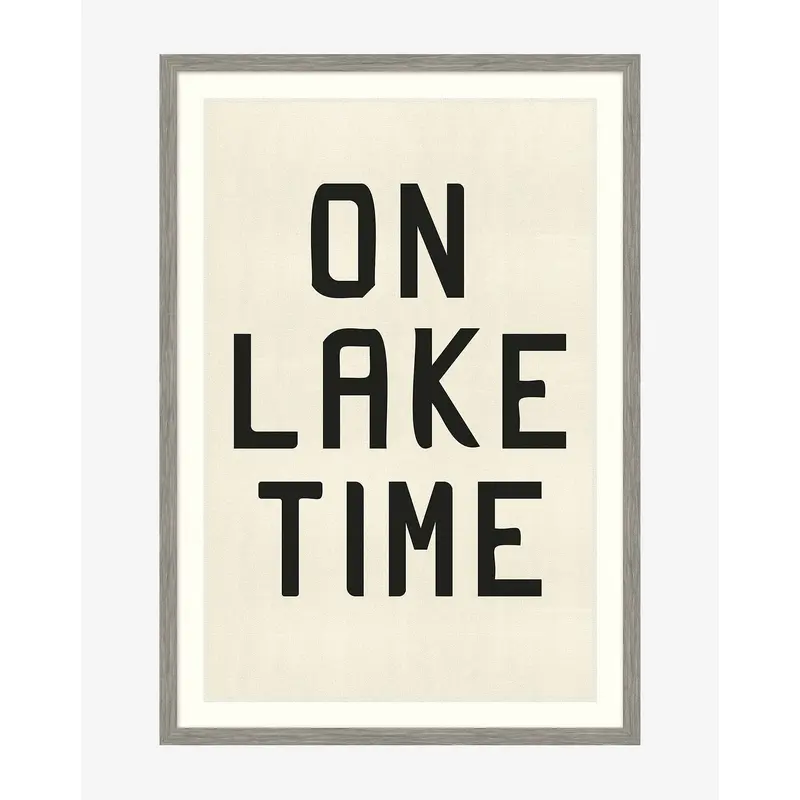 On Lake Time