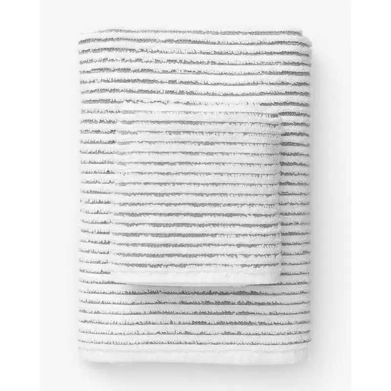 Gray Striped Bath Collection